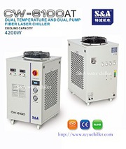 Industrial chiller for water cooled UV system CW-6100 Industrial chill