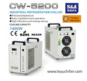  Small Industrial Chiller for 500- 1500 W LED UV Curing system