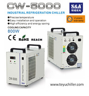 S&A CW-5000 chiller for use on 100 watt laser engravers